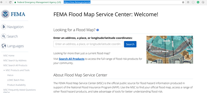 Search your lots flood plain building requirements
